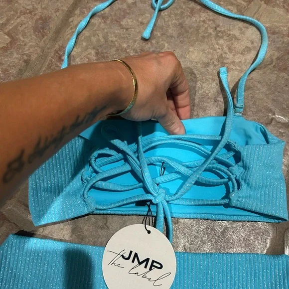JMP the label bikini- new with tags aspen top size xs Sydney bottom s - Picture 7 of 9